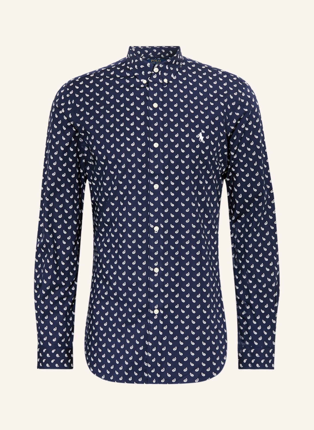 

Рубашка POLO RALPH LAUREN Slim Fit, темно-синий