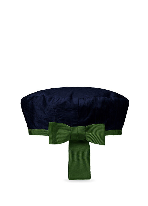 

Берет женский шелковый Catch me Sibi Hats, синий