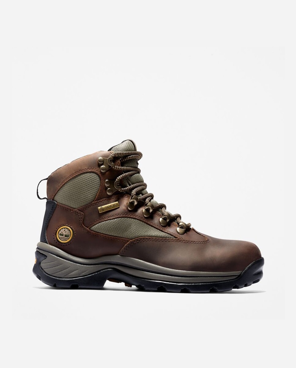 

Коричневые кожаные женские ботинки Timberland, коричневый