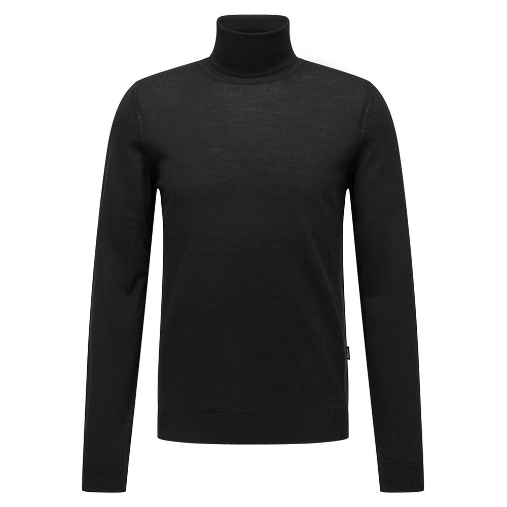 

Свитер BOSS Musso-P High Neck, черный