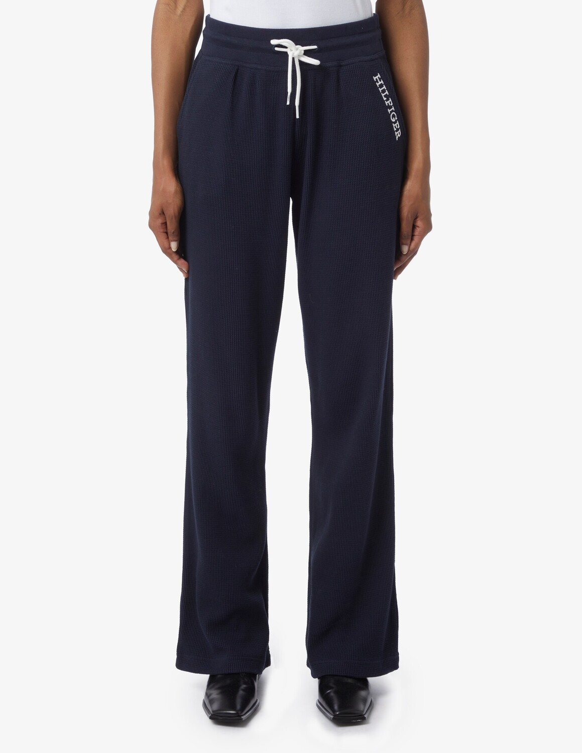 

Хлопковые брюки Tommy Hilfiger, синий