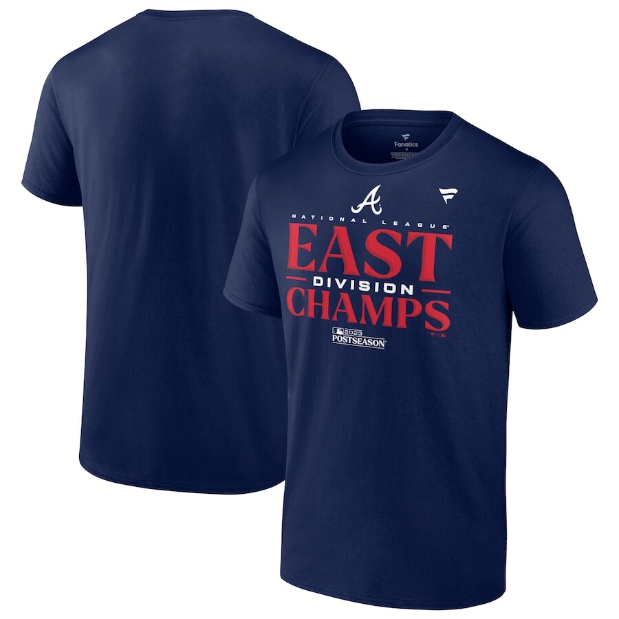 

Футболка с коротким рукавом Fanatics Branded Atlanta Braves, нави