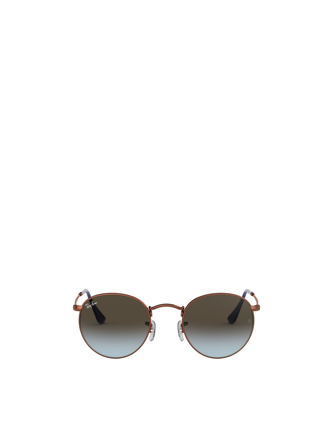 

Солнцезащитные очки круглые металлические Ray-Ban, цвет Bronze/Brown