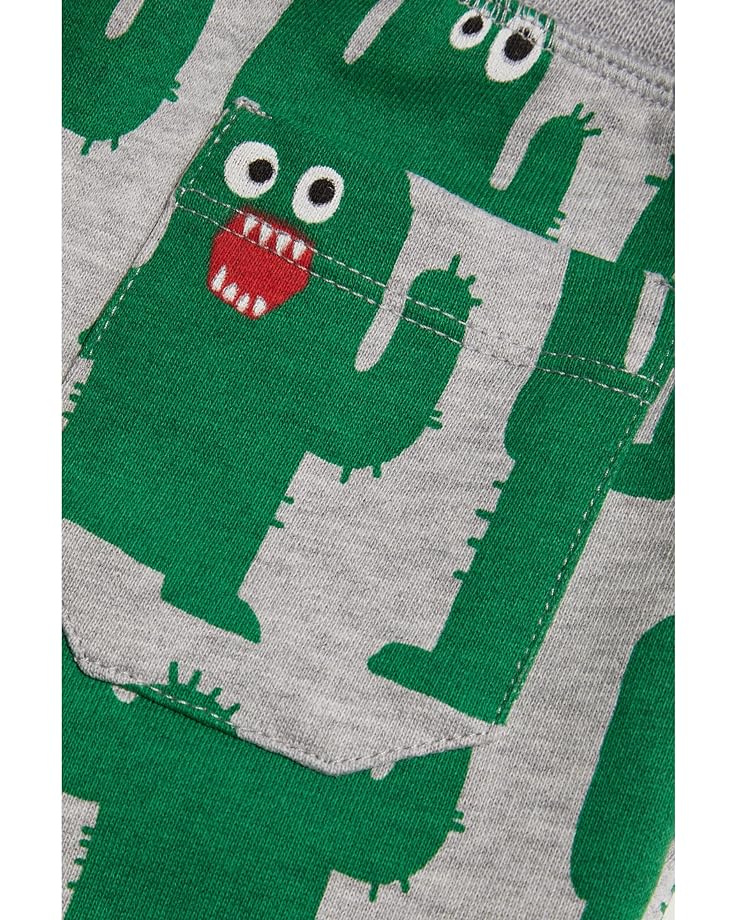 Шорты Stella Mccartney Cactus Print Shorts, цвет Grey/Green цена и фото