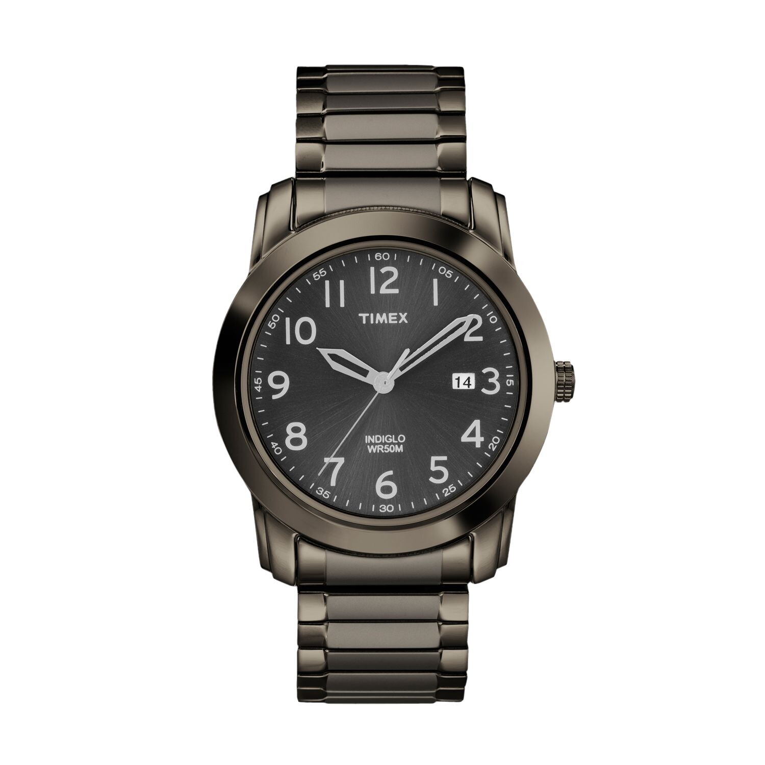 

Мужские часы Timex Highland Street из нержавеющей стали с расширением — T2P135