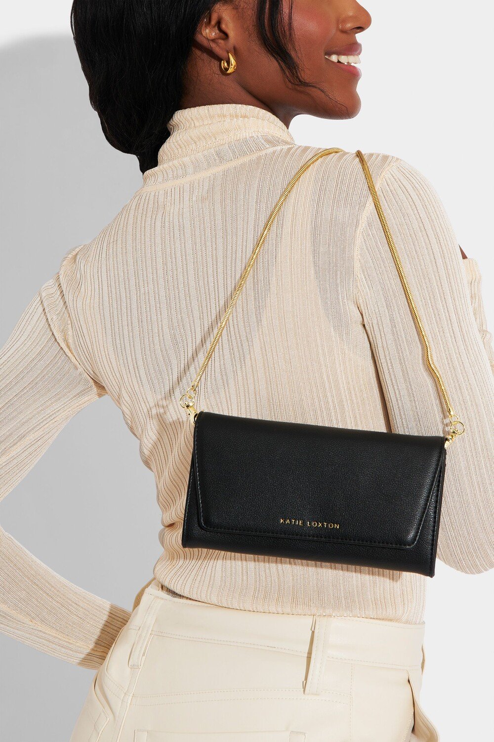 

Сумка Neva на длинном ремне Katie Loxton, черный