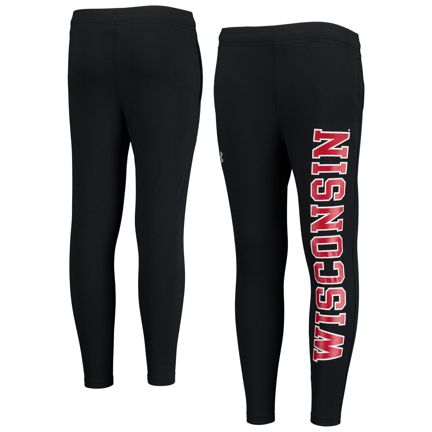

Черные брюки Youth Under Armour Wisconsin Badgers Brawler Under Armour