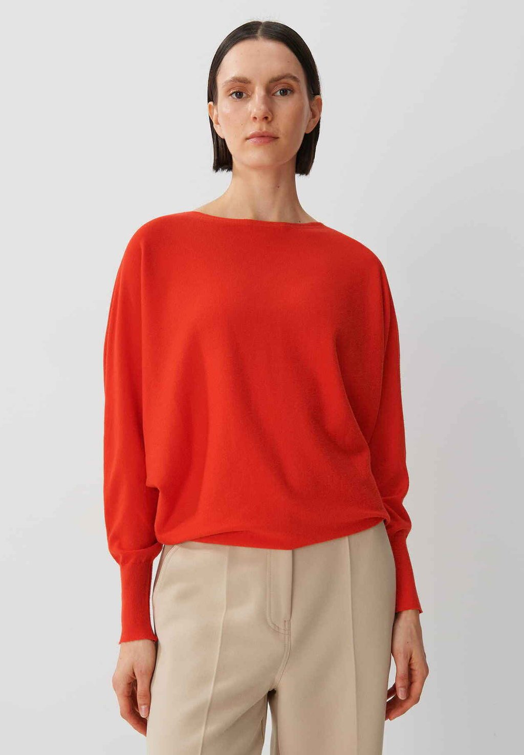Вязаный свитер TALIYA someday., цвет cherry red фото