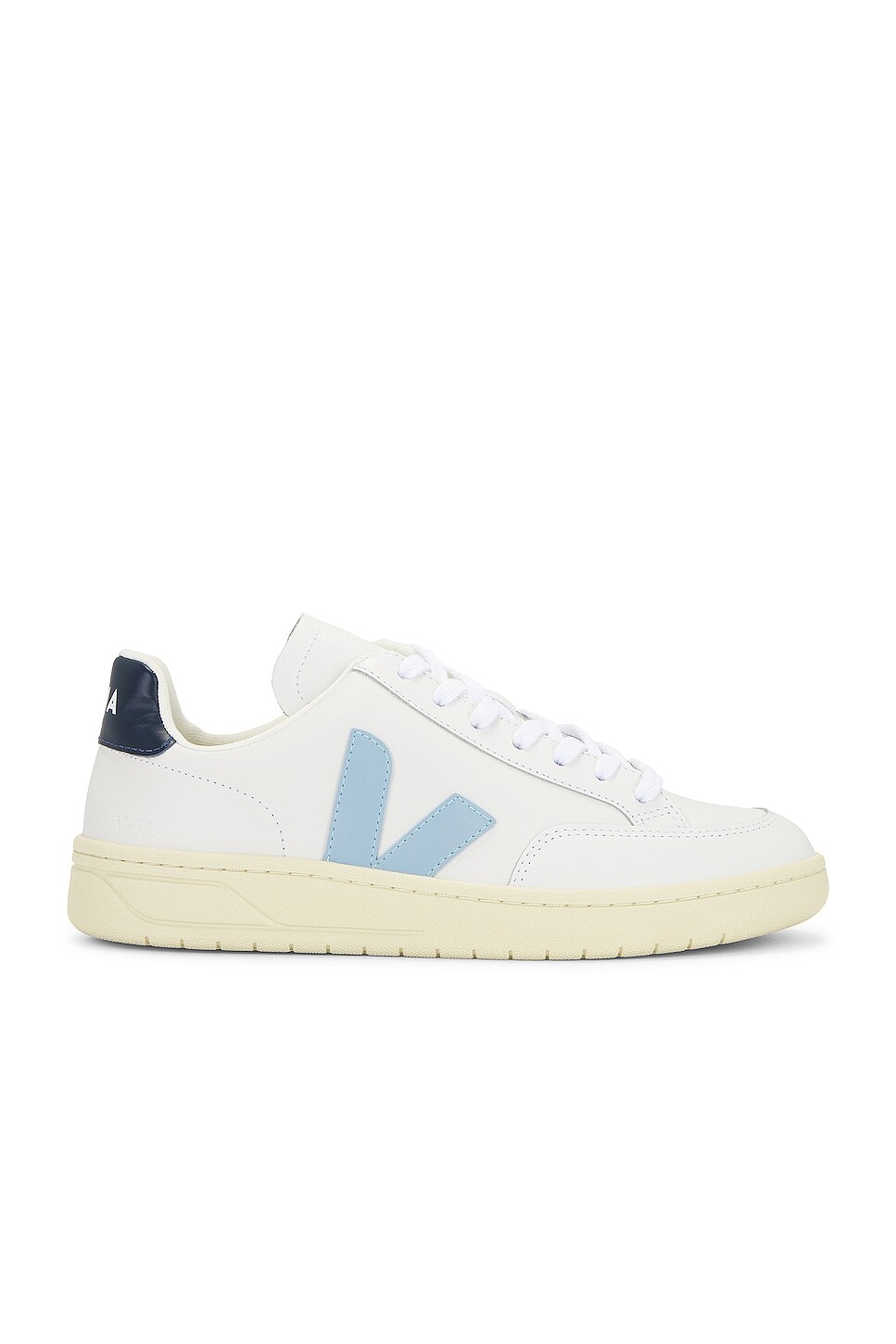 

Кроссовки Veja V-12, цвет Extra White & Steel Nautico