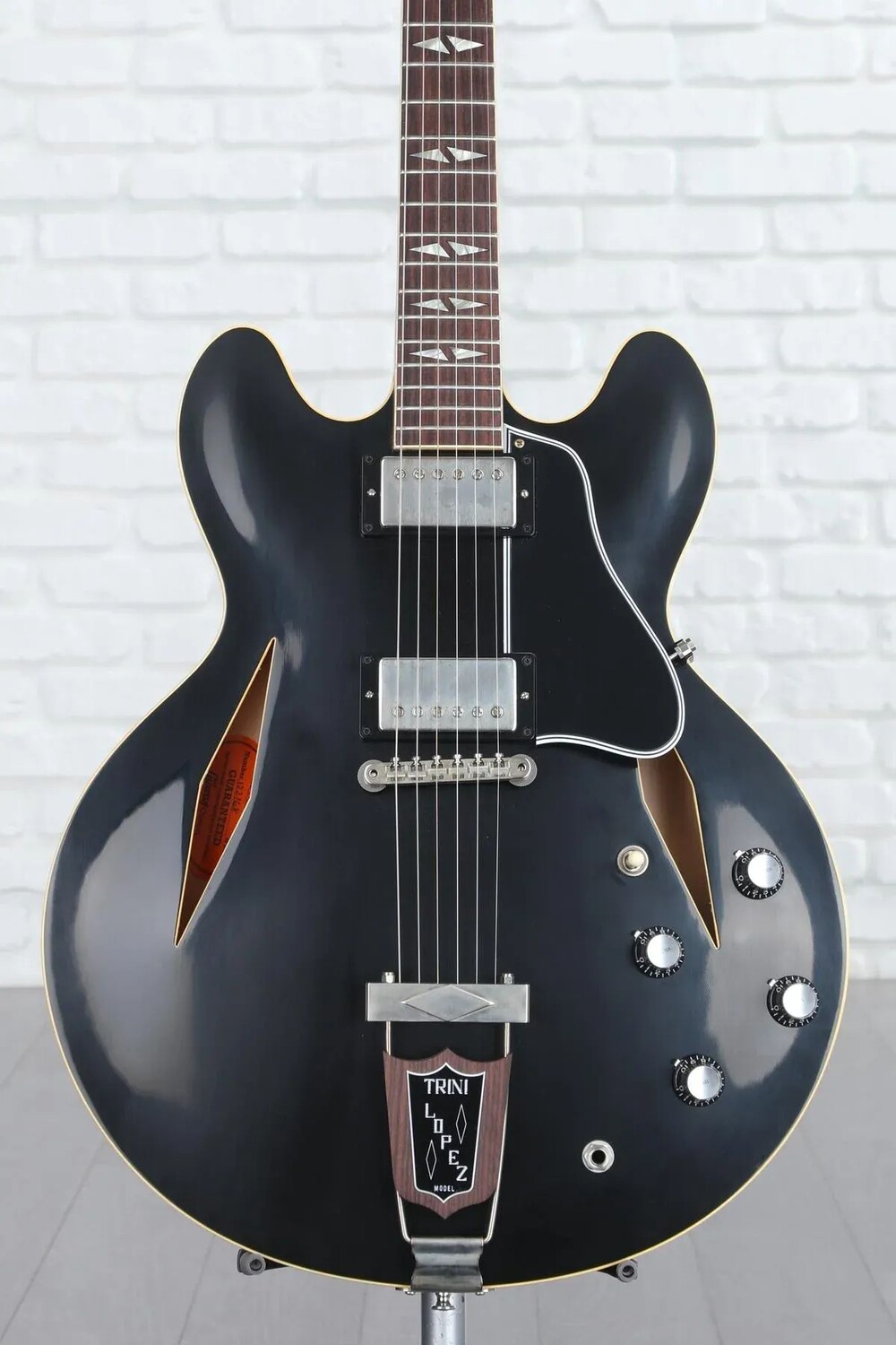 

Gibson Custom 1964 Trini Lopez Standard Reissue VOS - черное дерево