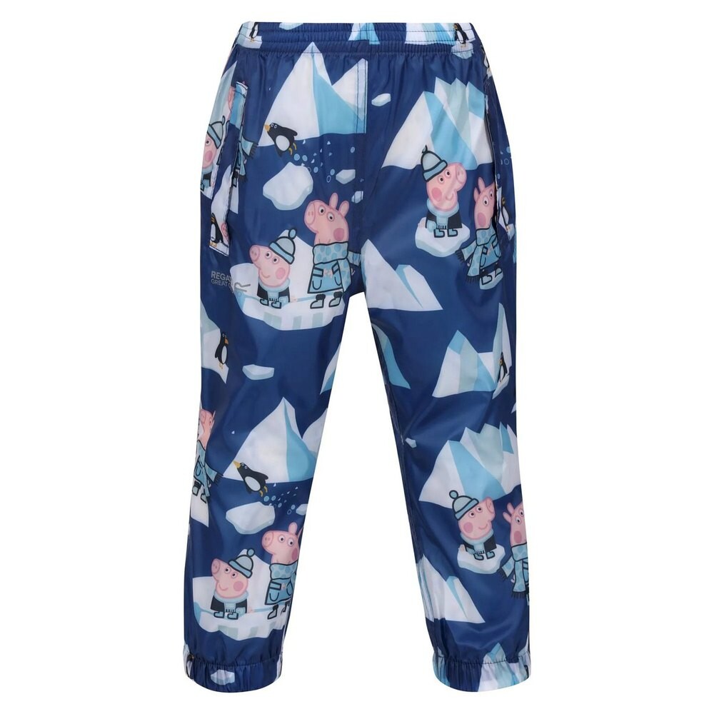 

Брюки Regatta Winter Scene Peppa Pig Packaway Waterproof, синий