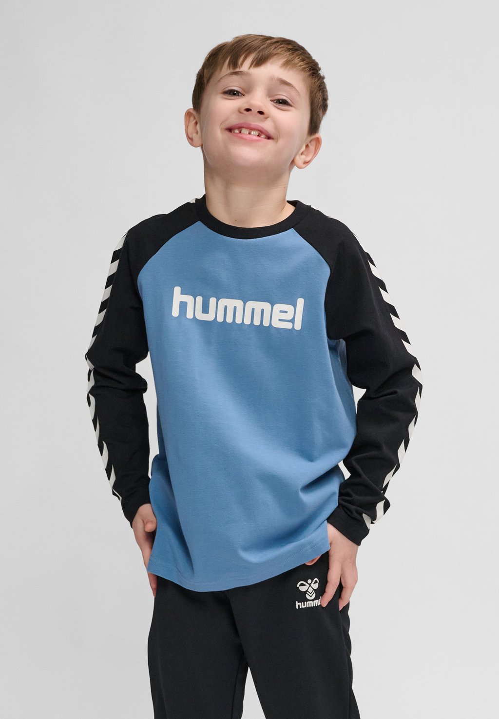 Рубашка с длинным рукавом Hummel, цвет coronet blue толстовка active hummel цвет coronet blue