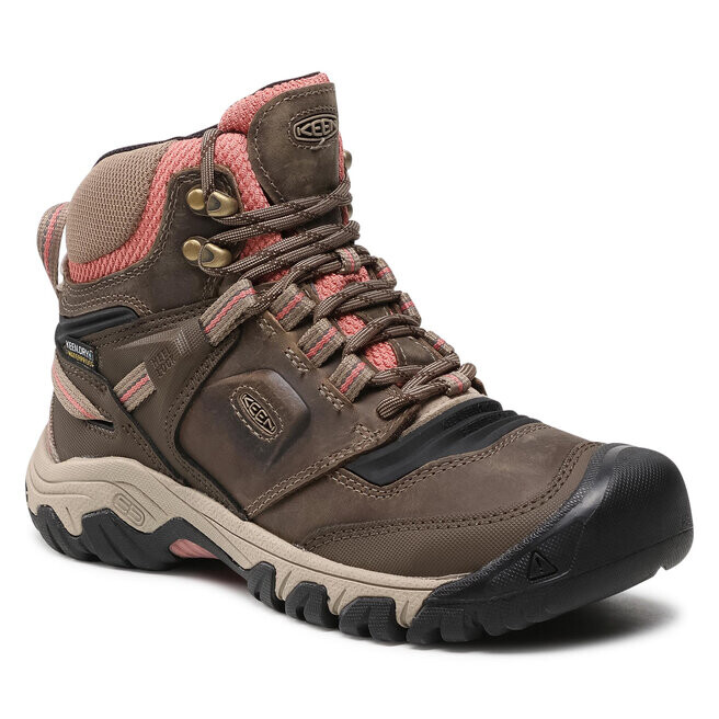 

Ботинки Keen RidgeFlex Mid, коричневый