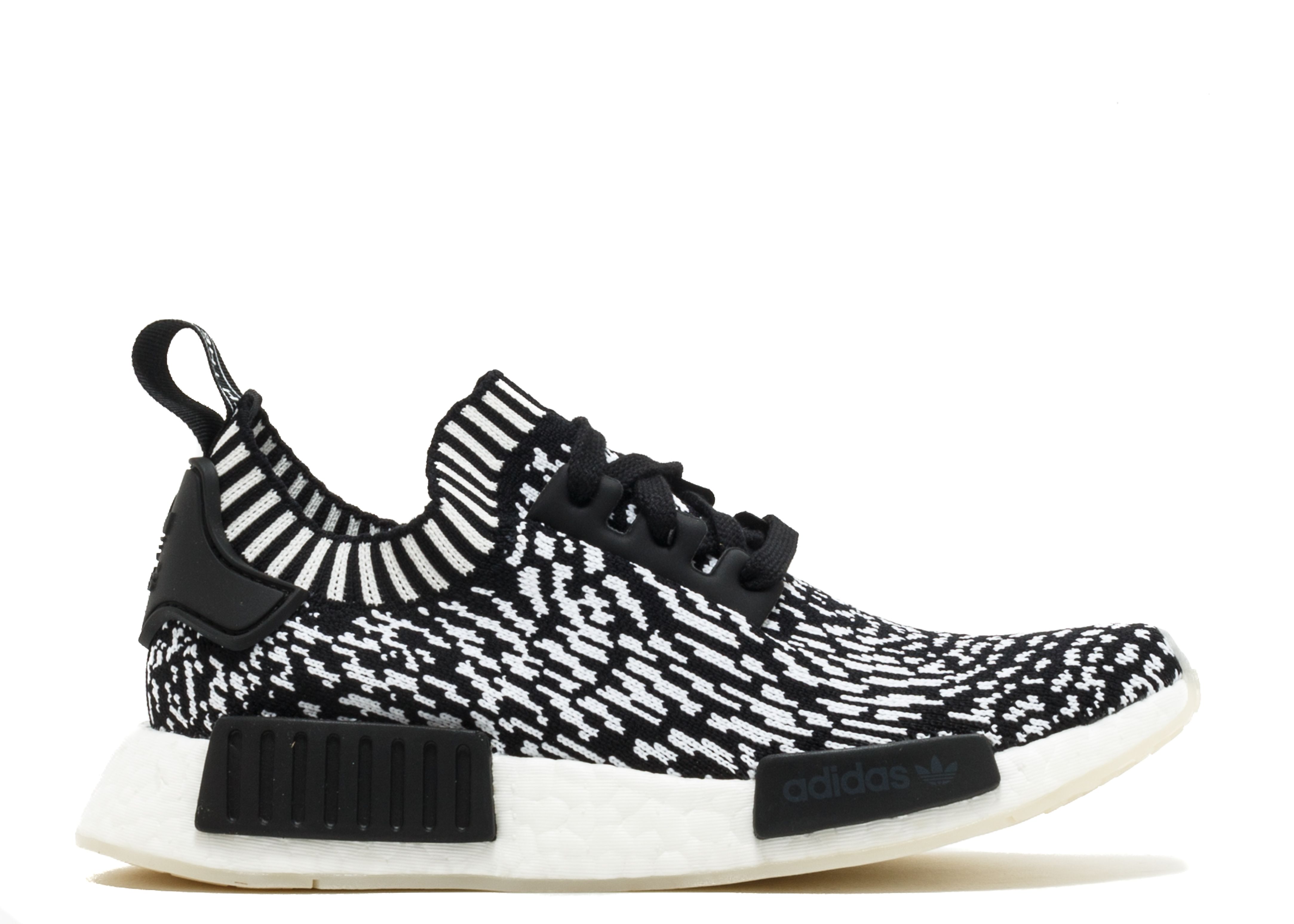 Кроссовки adidas Nmd_R1 Primeknit 'Zebra', черный