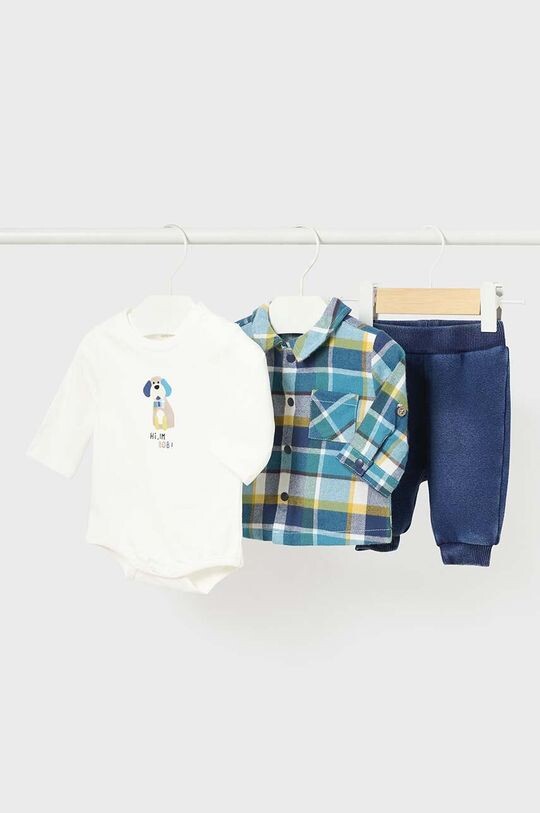 

Хлопковый детский комплект Mayoral Newborn, синий