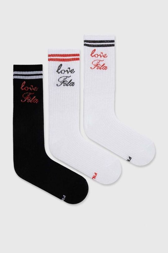 

3 пары носков Fila, белый