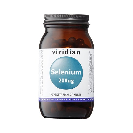 селен 200 мкг 90 капсул natural factors selenoexcell Viridian, Селен 200 мкг, 90 капсул