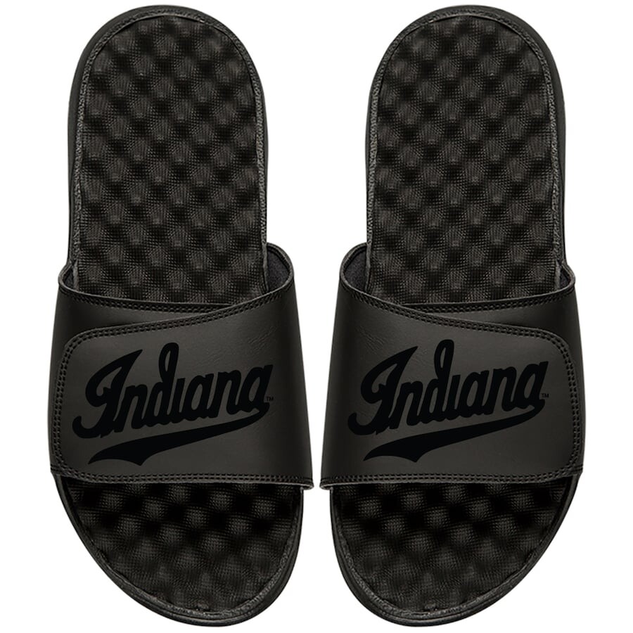 

Шлепанцы ISlide Indiana Hoosiers, черный