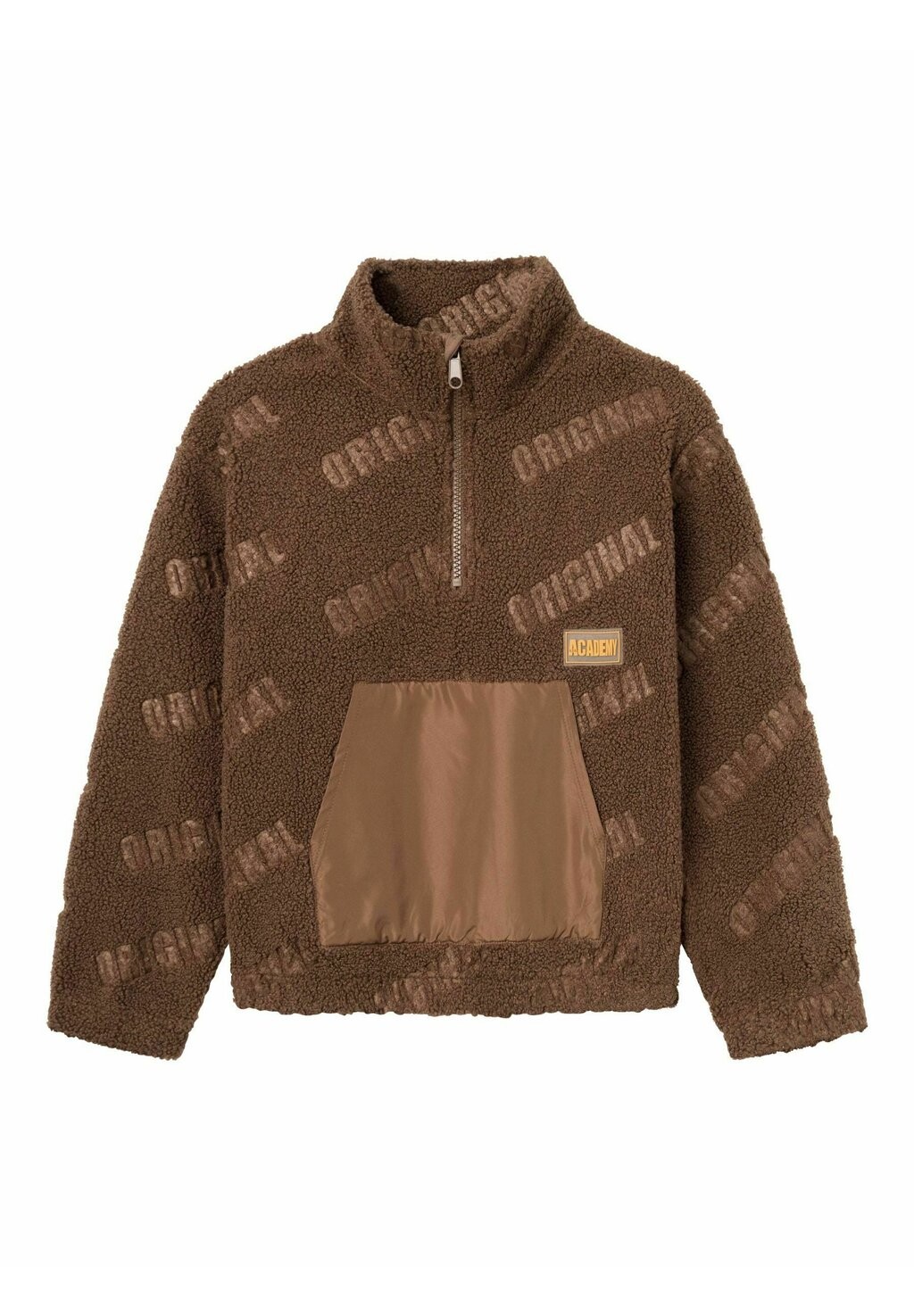

Флисовый свитер Name it, цвет brown