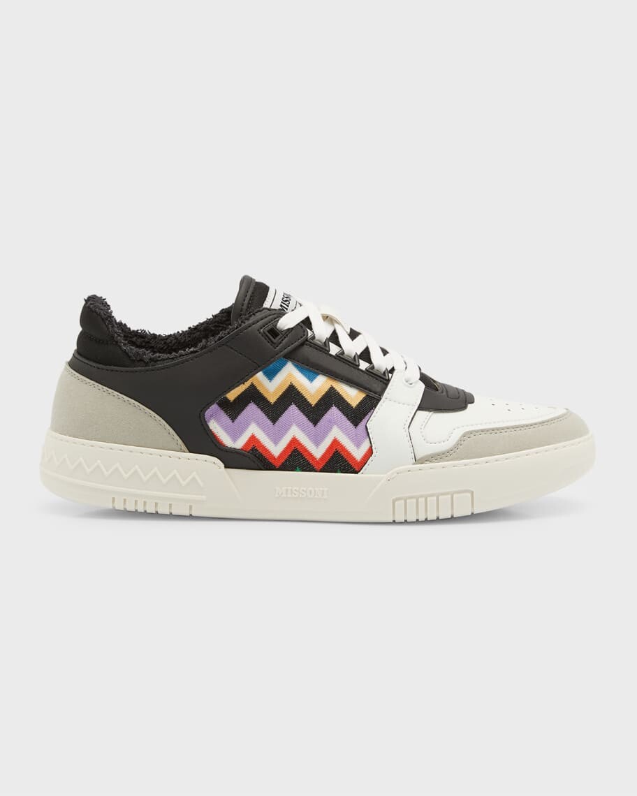 

Мужские низкие кроссовки Missoni Basket