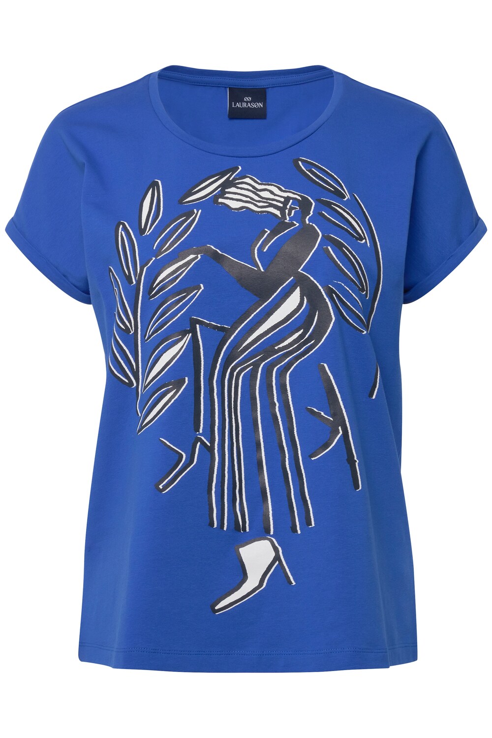 Рубашка LAURASØN, голубое небо лонгслив женский цвет голубое небо размер 44 m