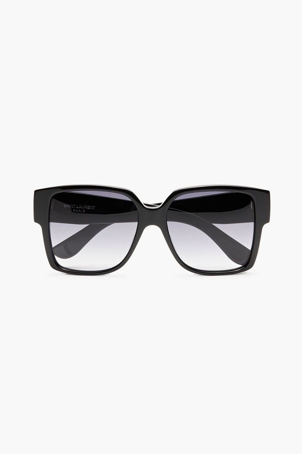 

Солнцезащитные очки из ацетата в квадратной оправе SAINT LAURENT, черный
