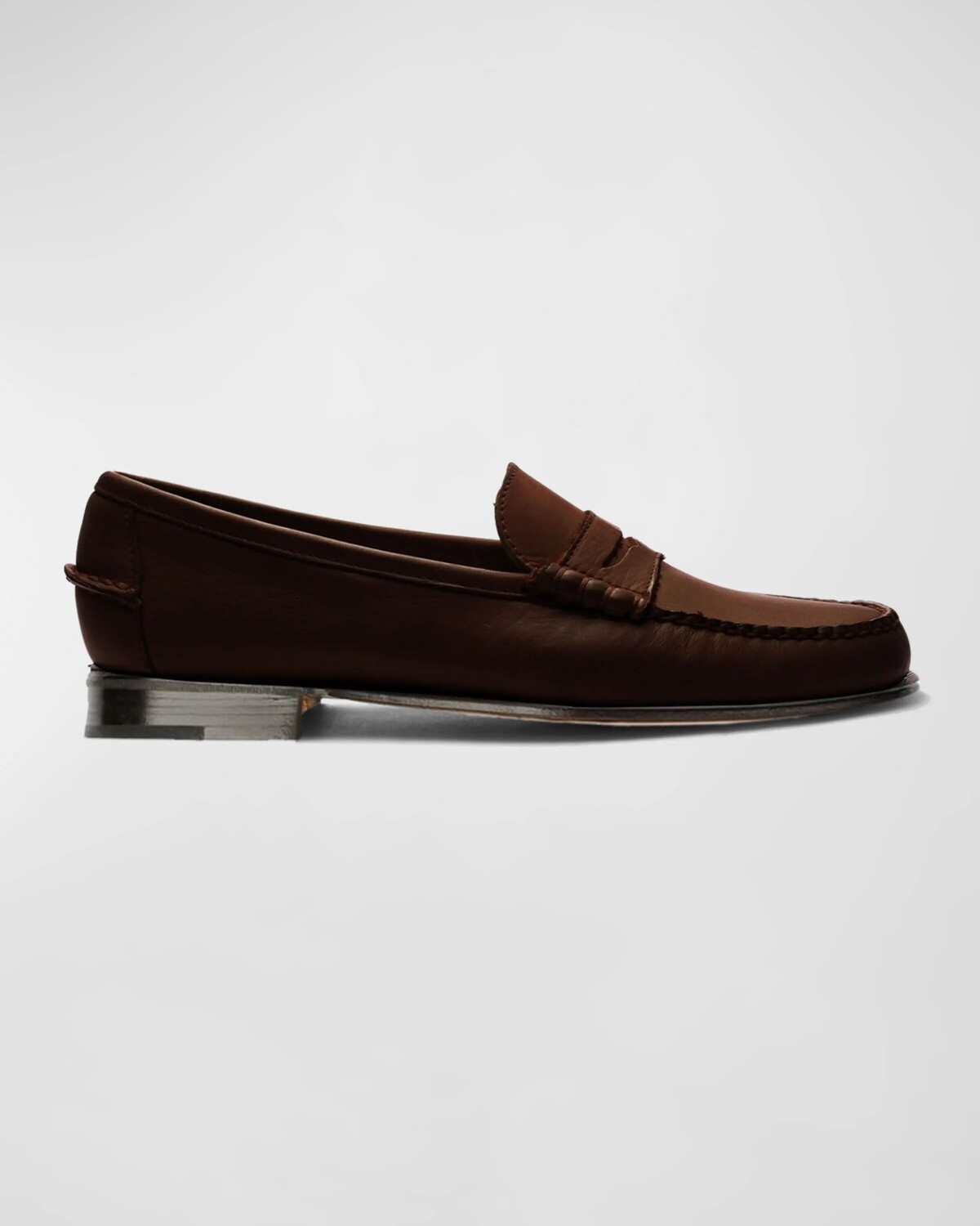 

Кожаные пенни-лоферы Danielle Pop Sebago, цвет Dark Brown