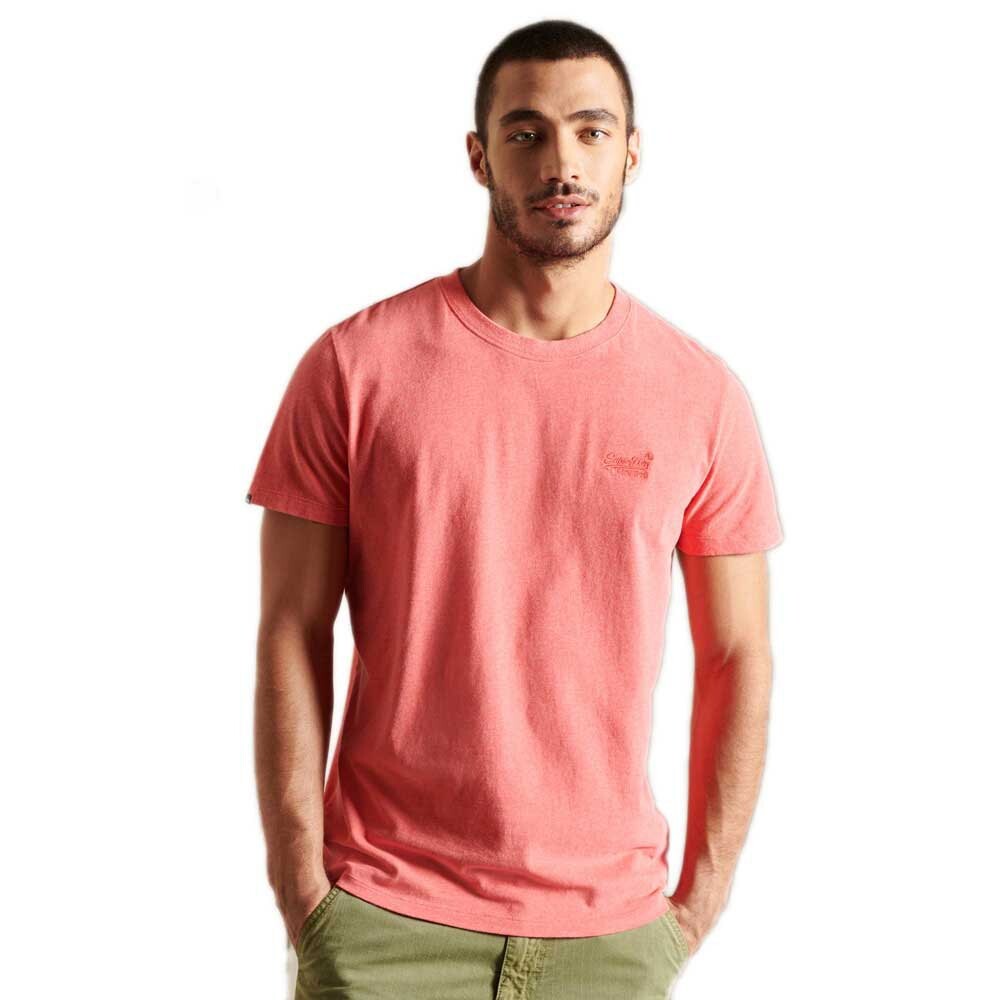 

Футболка с коротким рукавом Superdry Vintage Logo Embroidered, розовый
