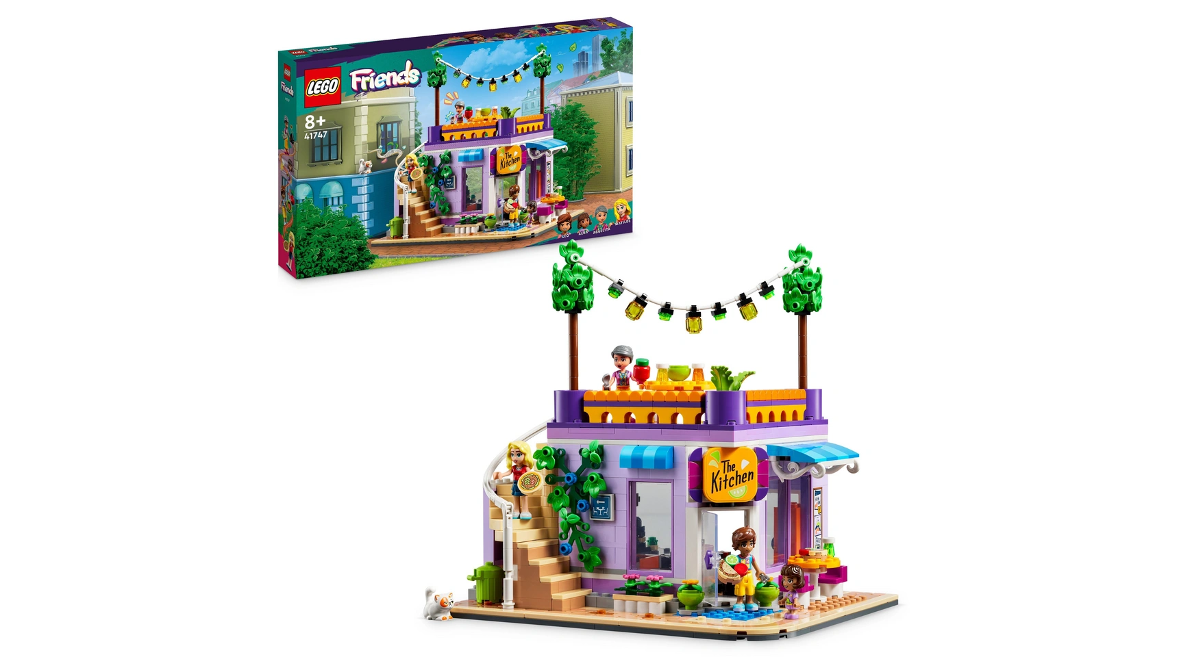 Lego FriendsHeartlake City Community Kitchen Игрушечная кухня и аксессуары lego duplo экскаватор и грузовик креативная игрушка для детей от 2 лет и старше