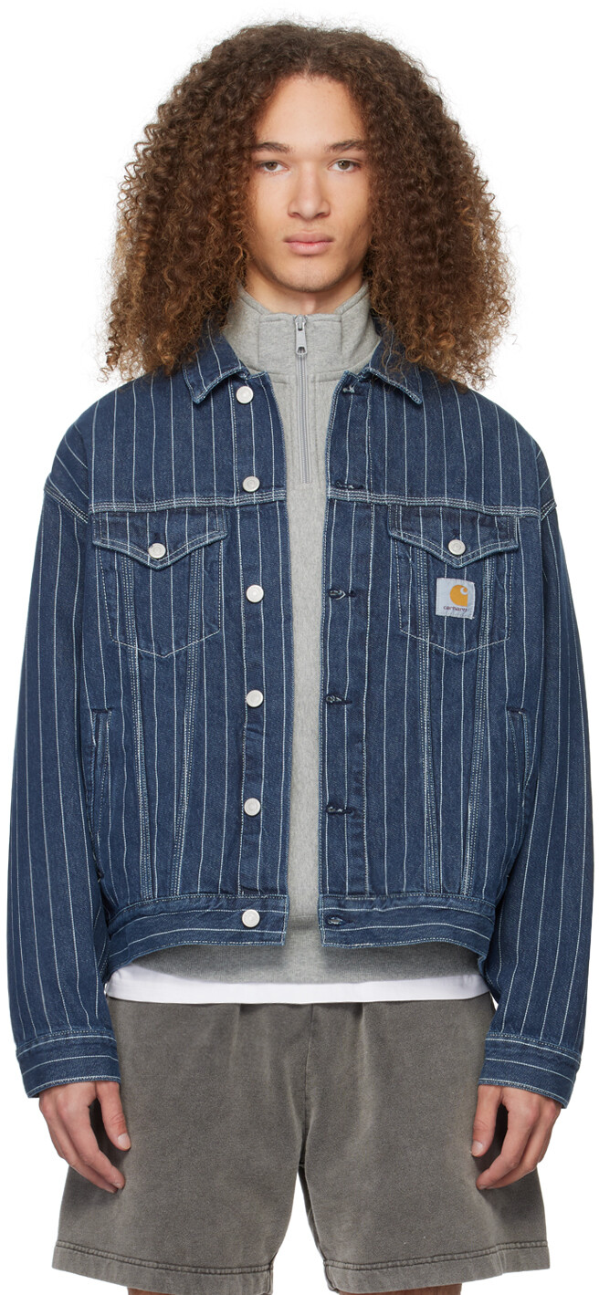 

Синяя джинсовая куртка Orlean Carhartt Work In Progress