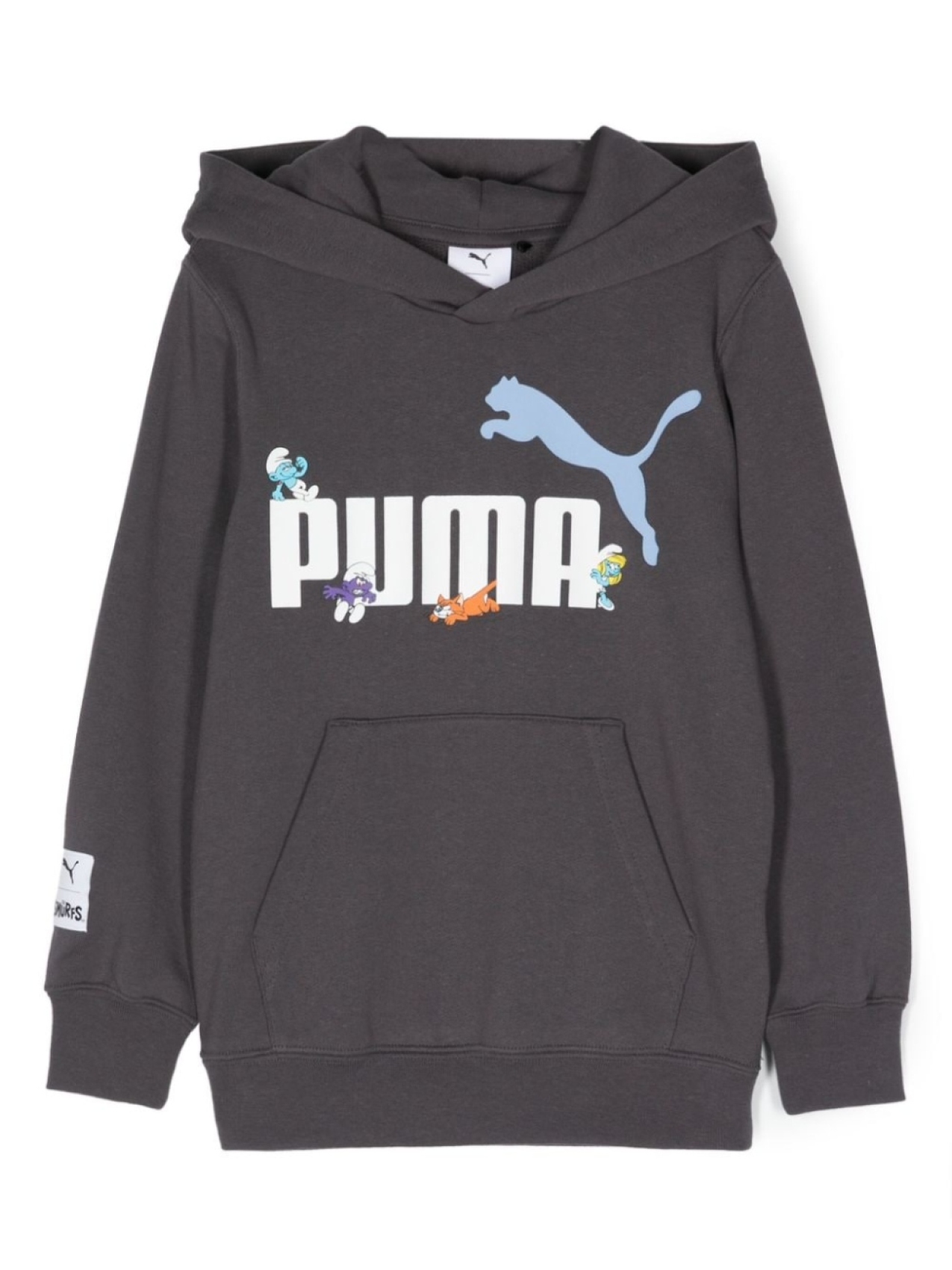 

Puma Kids худи из коллаборации с The Smurfs, серый