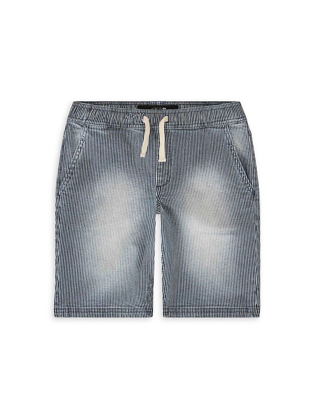 

Джинсовые шорты в полоску для маленьких мальчиков и мальчиков Joe's Jeans, нави