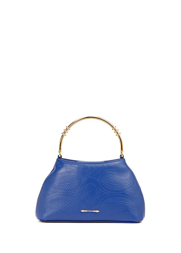 Zayan mini синяя женская кожаная сумка Okhtein сумка багет кожаная женская синяя lmr 5810 3j