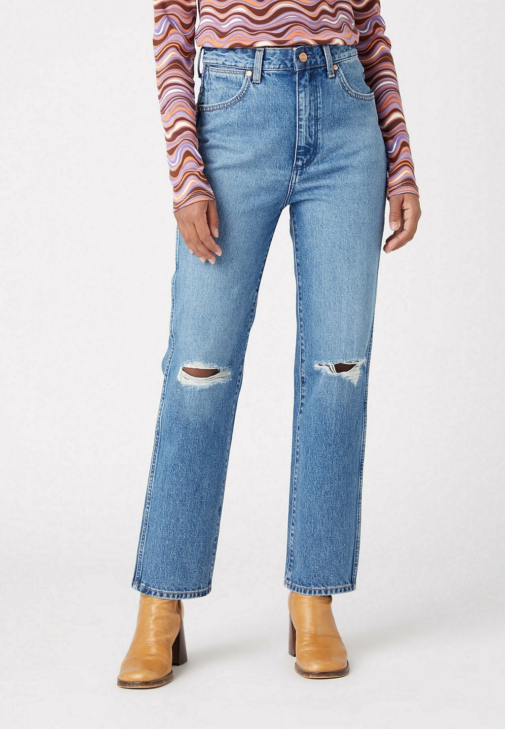 

Джинсы прямого кроя Wrangler