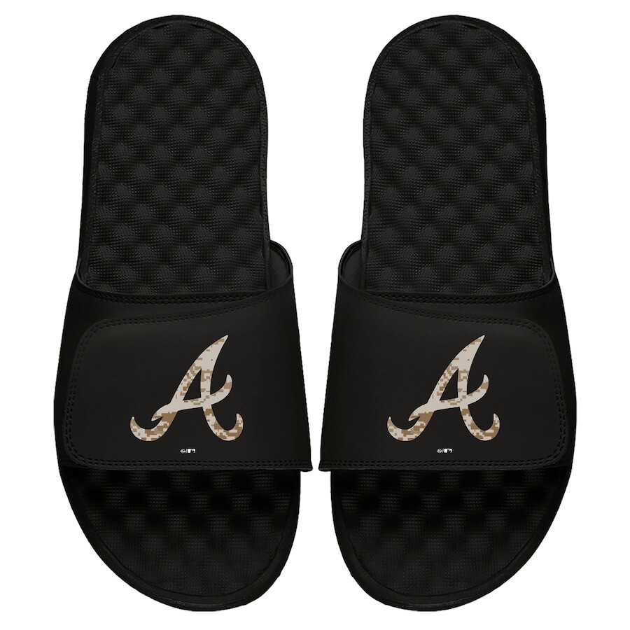 

Шлепанцы ISlide Atlanta Braves, черный