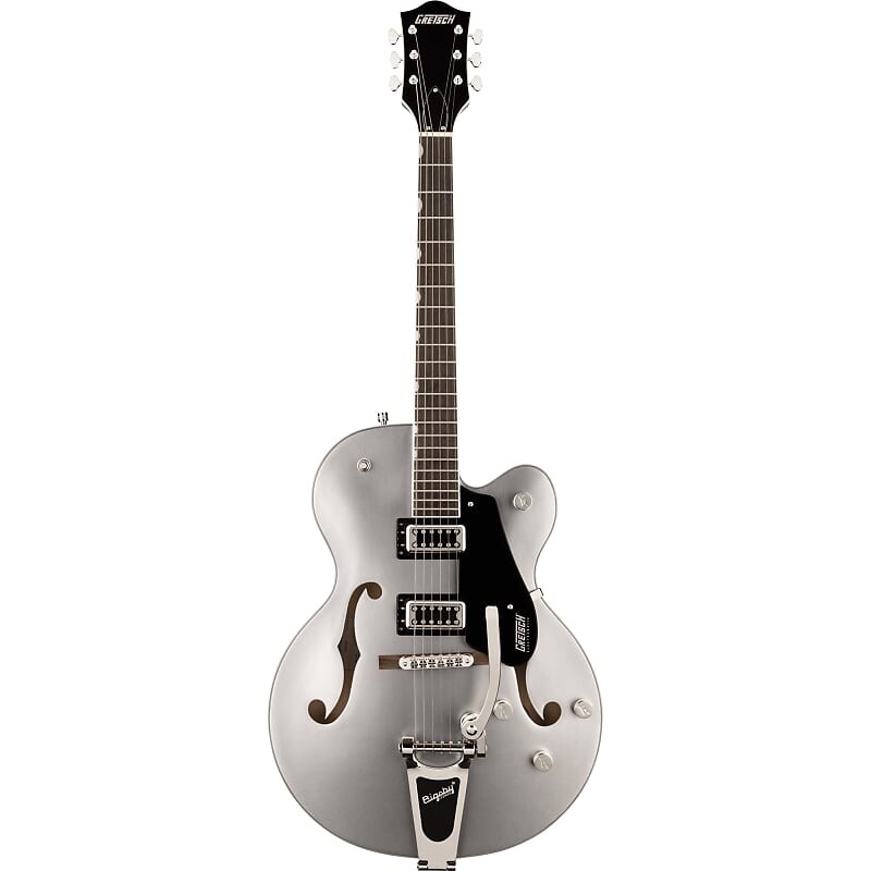 

Электрогитара Gretsch G5420T Electromatic Hollow Body Single-Cut Electric Guitar with Bigsby in Airline Silver