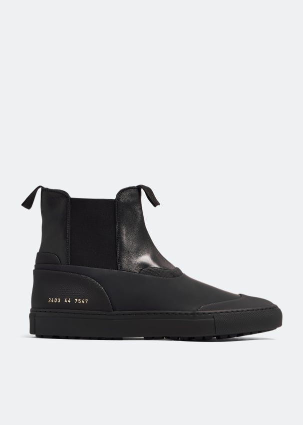 

Ботинки Common Projects Leather Chelsea, черный