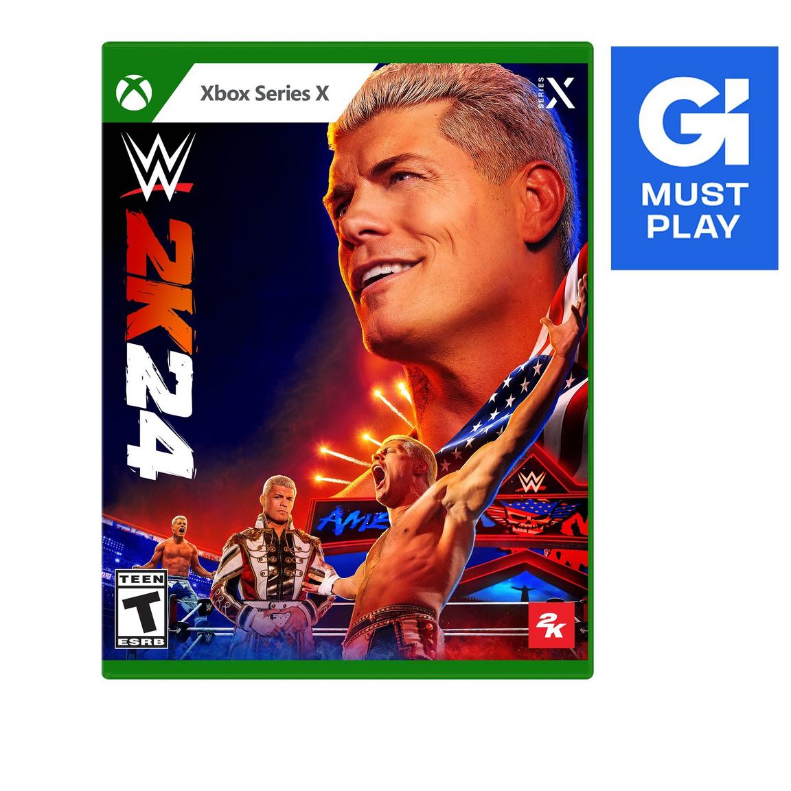 игра wwe 2k battlegrounds digital deluxe Видеоигра WWE 2K24 - Xbox Series X