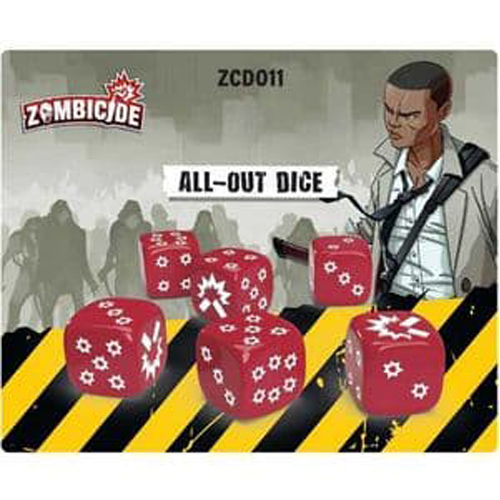 Игровые кубики Zombicide 2Nd Edition All-Out Dice Pack