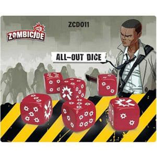 

Игровые кубики Zombicide 2Nd Edition All-Out Dice Pack