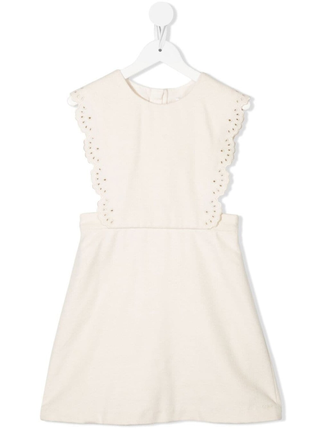 

Chloé Kids платье без рукавов, белый