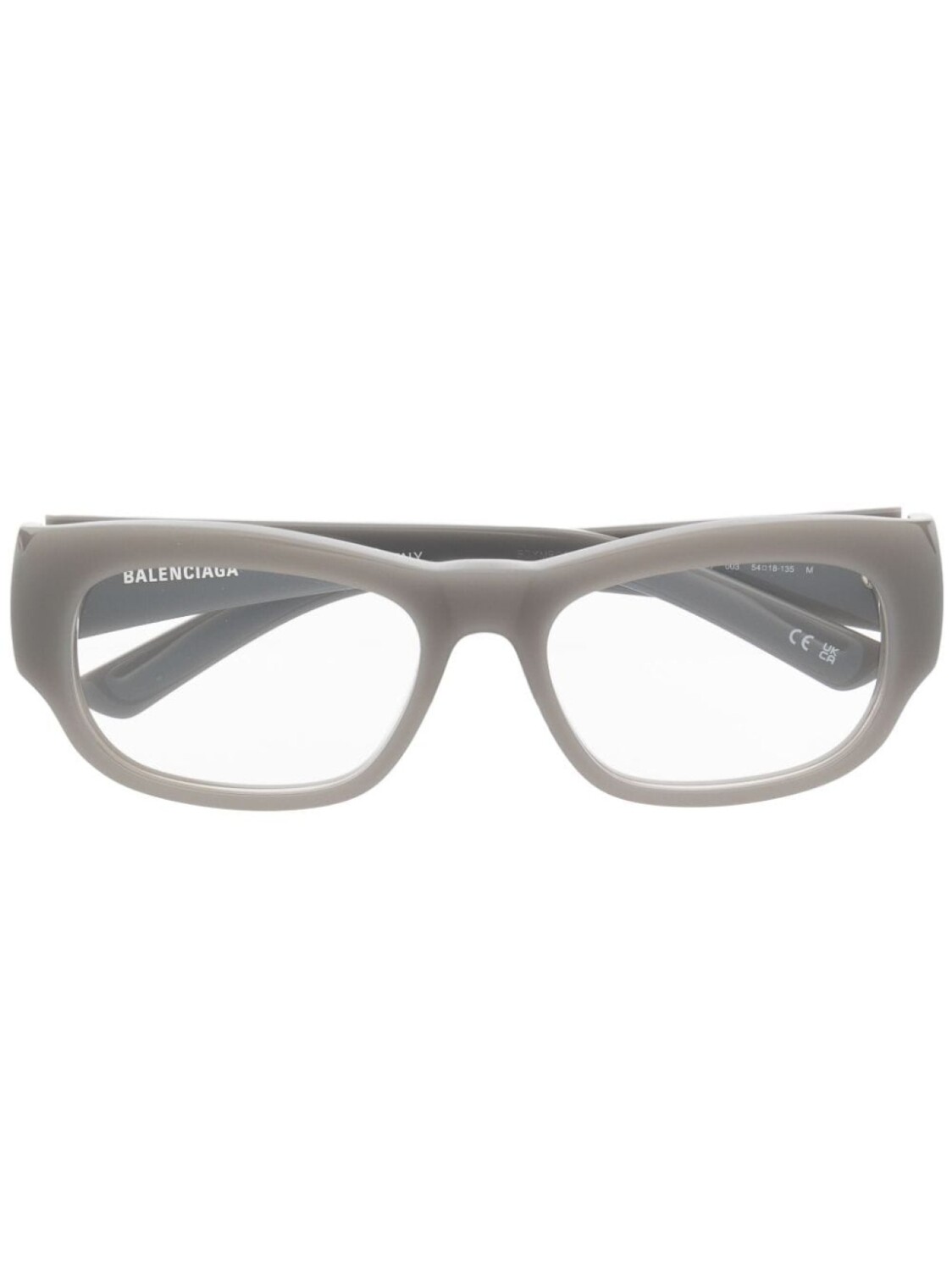

Balenciaga Eyewear очки в D-образной оправе, серый