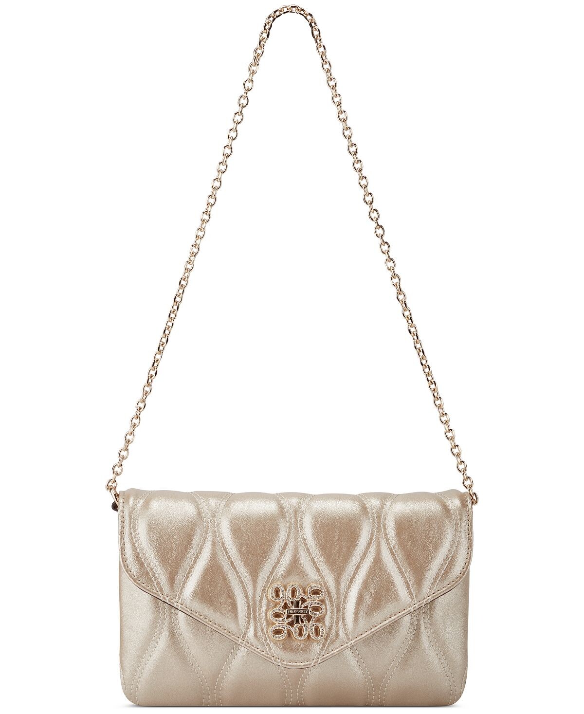

Плечо Foster с небольшим клапаном Nine West, золотой