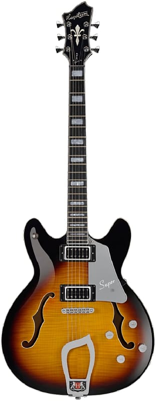 

Электрогитара Hagstrom SUVIK-TSB Super Viking Electric Guitar Tobacco Sunburst