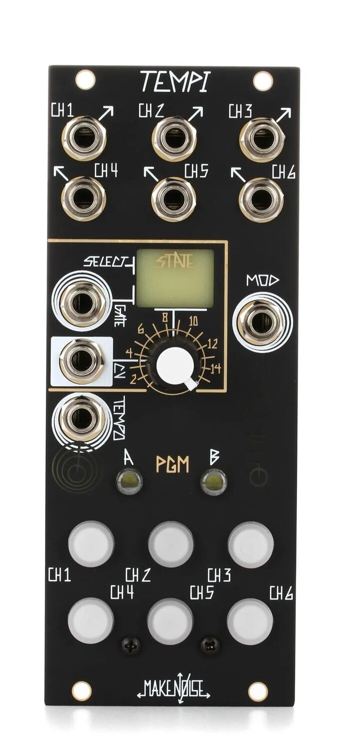 

Полифонический модуль Eurorack с сдвигом во времени Make Noise TEMPI