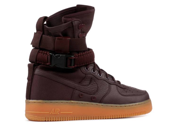 Air force 1 burgundy gum best sale