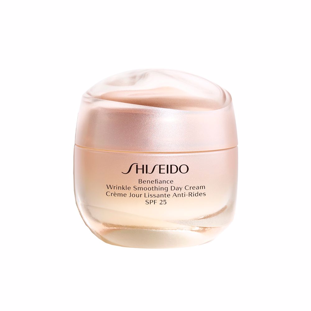 Крем против морщин Benefiance wrinkle smoothing day cream spf25 Shiseido, 50 мл дневной крем для лица разглаживающий морщины shiseido benefiance wrinkle smoothing day cream spf 25