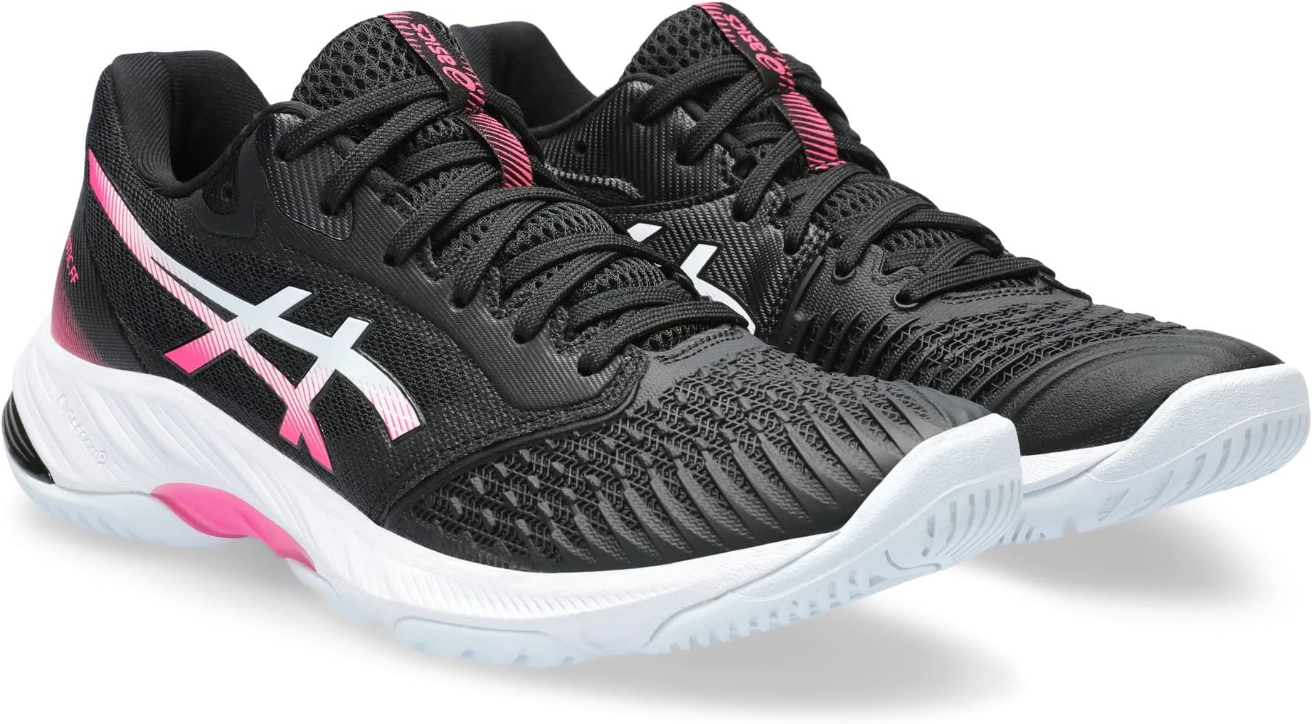 

Кроссовки Netburner Ballistic FF 3 Volleyball Shoe ASICS, цвет Black/Hot Pink, Черный