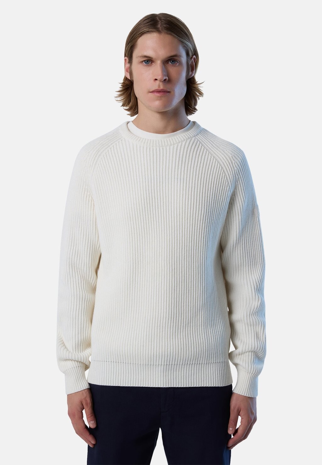 

Свитер Mit Rundhalsausschnitt North Sails, цвет weiss