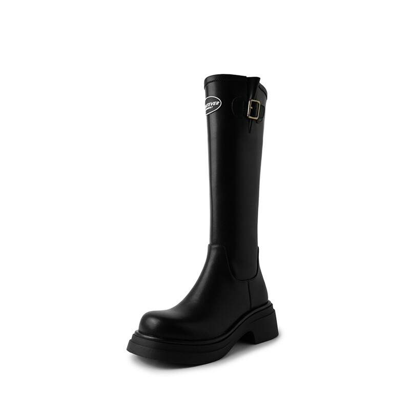 

Сапоги женские Pvaj, цвет Glossy black